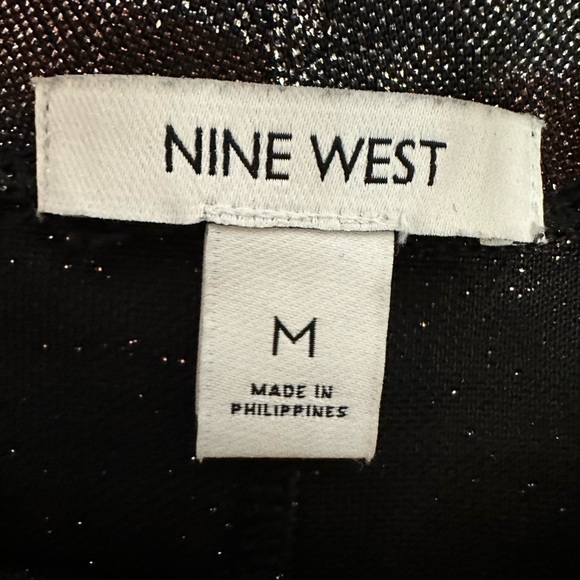 Nine West Mint Green Striped Blouse - Picture 5 of 12